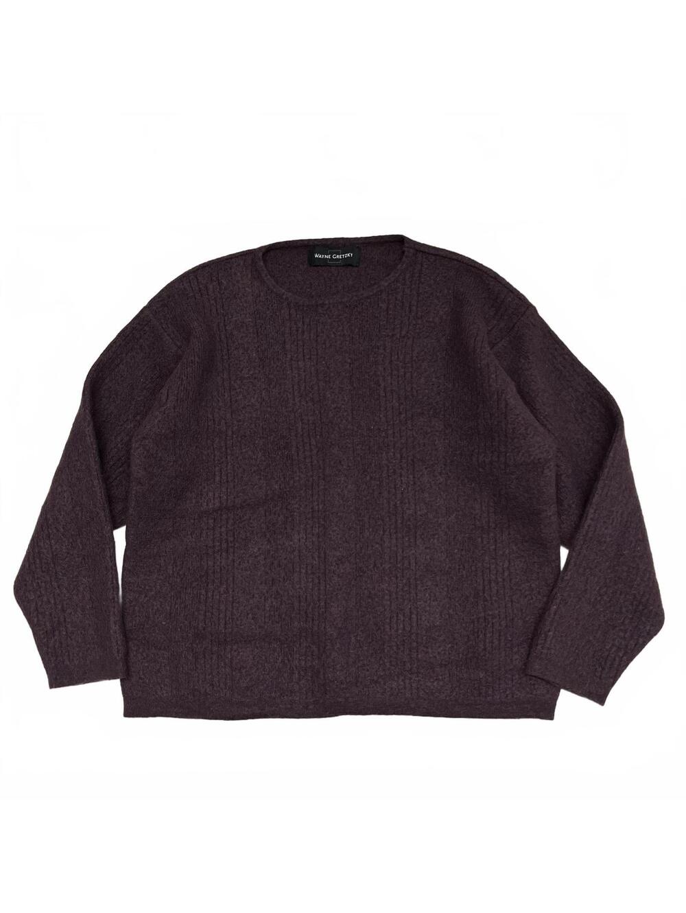 Wayne Gretzky Burgundy Wool Crew Neck Sweater Sz M See Desc 90s Grunge Fall